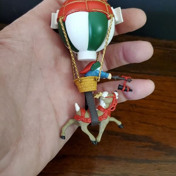 VTG Coca-Cola Bottling Works Hot Air Balloon Christmas Tree Ornament 1996 - Picture 2 of 6